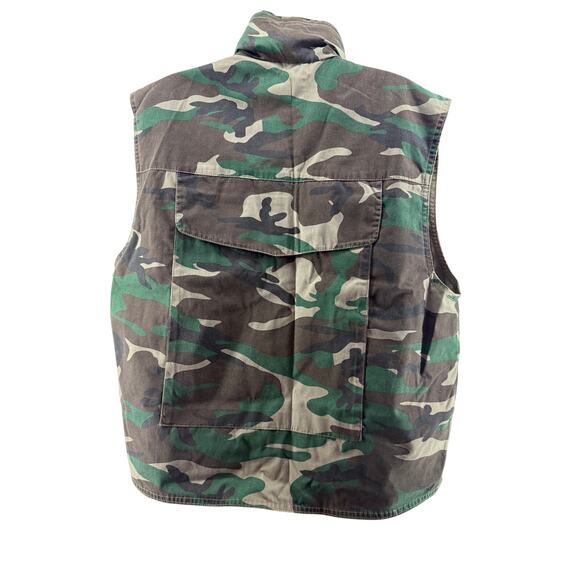 Rothco Woodland Camouflage Camo Ranger Vest - Picture 8 of 8